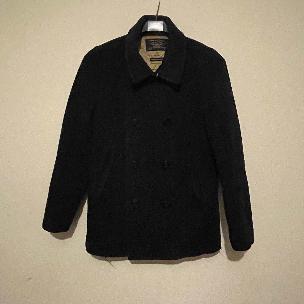 Pea Coat Navy Size Men’s Medium Tailored